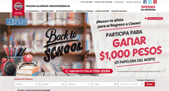 Desktop Screenshot of nissanalameda.com.mx