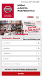 Mobile Screenshot of nissanalameda.com.mx